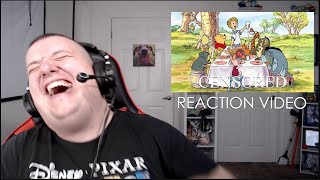 A WINNIE THE POOH THANKSGIVING  Unnecessary Censorship  Reaction Video [upl. by Annahs]