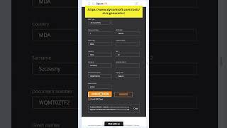 Generate MRZ Code Online for Free passport visa [upl. by Ajile]