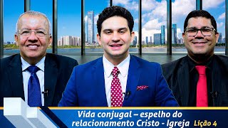 Revista de EBD Betel Dominical 4 Vida conjugal – espelho do relacionamento Cristo  Igreja [upl. by Nythsa]