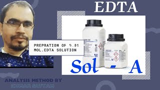 Preparation of 001 MolEDTA Solution [upl. by Ainit]