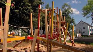 Neugestalteter Spielplatz in ReutlingenBetzingen [upl. by Aihseym]