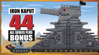 quotIron Kaput 44 all series plus Bonusquot Cartoons about tanks [upl. by Yrok816]