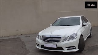 Анонс на Тест  драйв Mercedes W212 E250 CDI AMG обзор PitStopMD [upl. by Albina]