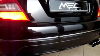 MEC Design W204 C200 Exhaust  Sound Version Daytona [upl. by Marsh394]