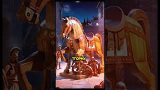 The Deception of Troy The Tale of the Trojan Horse history youtubeshorts shortsfeed [upl. by Hadley]