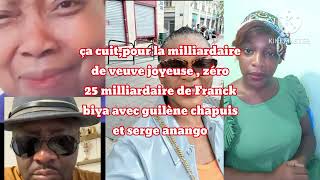 ça cuit pour milliardaire de veuve joyeuse zéro 25 milliardaire d Franck biya avec guilène chapuis [upl. by Ecirahc]