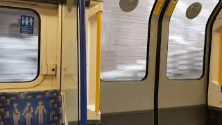 Journey  Ickenham to Hillingdon in a Piccadilly Line 73 Stock on 251020 [upl. by Kreegar]