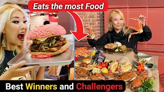 The most food challenger quotRaina huang की eating Speed देखकर लोग हैरान 😱 foodchallenge [upl. by Adnarahs]