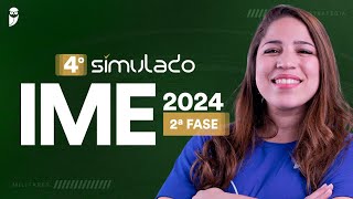 4º Simulado IME 2024  2ª Fase  4º dia [upl. by Marka409]