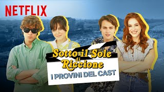 Il cast di Sotto il sole di Riccione guarda i provini  Netflix Italia [upl. by Gisele]