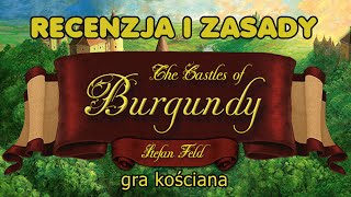 Zamki Burgundii  gra kościana  recenzja oraz zasady gry [upl. by Annat]