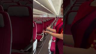 Air India A350 Premium Economy [upl. by Idnat]