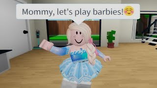 When your daughter wants to play with you😂 Roblox Meme [upl. by Matthei]