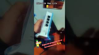 Mikrotik Hap Lite alguna vez lo utilizaron 👷😀 que tipo de uso lo dan Respuesta en los comentarios 😉 [upl. by Lodovico]