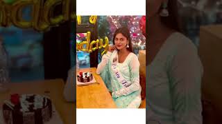 bharathi Kannamma Serial Actress Kannamma birthday celebration videoshorts reels video vijaytv [upl. by Mages]