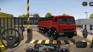 Tiruchirapalli to Sivagangai 150km Transporting Steel pipes Gameplay 67 [upl. by Chema]