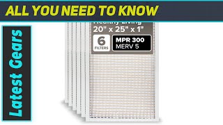 Filtrete 20x25x1 AC Furnace Air Filter  Best Air Quality Solution [upl. by Huberty]