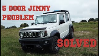 A flat cargo area for the 5 door Suzuki Jimny Jimny XL [upl. by Silvain]