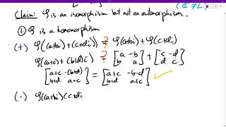 Section 31 Homomorphisms Isomorphism but not Automorphism [upl. by Yonah]