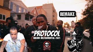 Skeng x Tommy Lee  Protocol Riddim Instrumental  REMADE 2021 [upl. by Nata725]