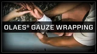 OLAES® Modular Bandage Series Gauze Wrapping [upl. by Ehrlich757]