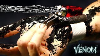 DIY Venom Ferrofluid Web Shooter  Magnetic Venom Fluid [upl. by Ennylyak]