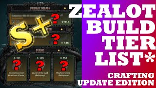 Only the STRONGEST of Zealot Builds  Prepping for the Crafting Update [upl. by Vijar]