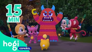 🪅¡Rompamos la Piñata de ABC🎈  Aprende ABC con Hogi y Ninimo  Colores para Niños  Hogi en español [upl. by Marozas]