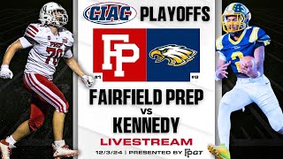 CIAC QUARTERFINALS  1 Fairfield Prep vs 8 Kennedy High School Varsity Football [upl. by Trudi538]