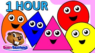 quotColors amp Shapes DVDquot  1 Hour Super Simple Colours Little Baby Songs Kids Learn Nursery Rhymes [upl. by Carli745]