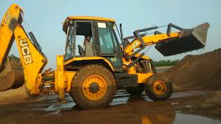 Eco Xpert Again JCB 3DX Backhone Loader And Dump filling in Level Video [upl. by Pendleton840]