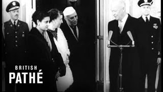 Nehru Accorded Warm Reception By President Eisenhower 1956 [upl. by Melinda]