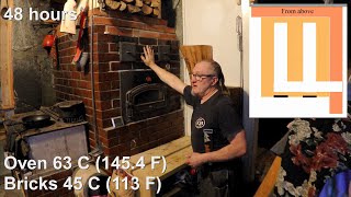 Finnish masonry heaters  The baking oven Part 1 [upl. by Antonella]