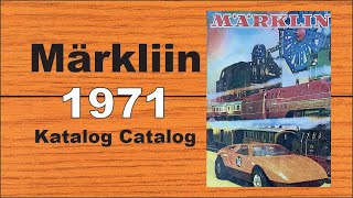 Märklin Katalog 1971 Catalog [upl. by Halley]