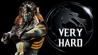 Mortal Kombat X  Kotal Kahn Sun God Klassic Tower VERY HARD NO MATCHES LOST [upl. by Enitnelav]