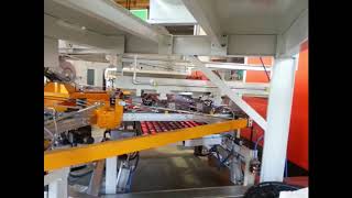 Rotary Type Door Liner Thermoforming Machine [upl. by Aicinet]