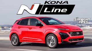 The 2022 Hyundai Kona N Line AWD is a Budget Golf R [upl. by Anaul556]