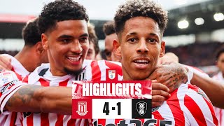 Potters Hit Millers For Four In Season Opener 🏏  Stoke City 41 Rotherham United  Highlights [upl. by Pish]