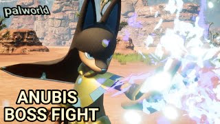 Anubis Boss Fight Palworld Anubis Location in Palworld [upl. by Bibah170]