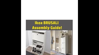 Ikea BRUSALI Assembly Guide [upl. by Pennington]