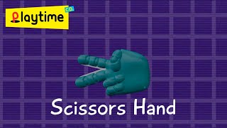 Poppy PlayTime Chapter 4  New Scissors Hand VHS Tutorial Fanmade [upl. by Bertila772]