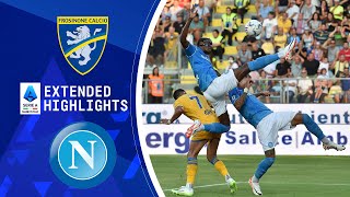 Frosinone vs Napoli Extended Highlights  Serie A  CBS Sports Golazo [upl. by Dempstor]