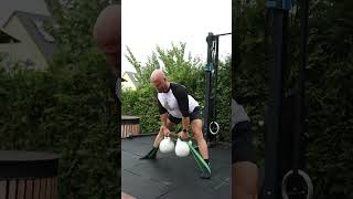 Banded Double Kettlebell Deadlifts [upl. by Okoyk]