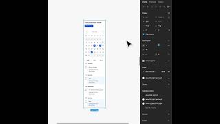 Super Responsive Calendar Component in Figma [upl. by Palumbo]