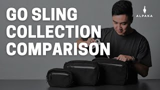 ALPAKA Go Sling Collection Comparison [upl. by Ellehcear219]