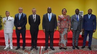 RDC 4 NOUVEAUX AMBASSADEURS PRÉSENTENT LEURS LETTRES DE CRÉANCE AU CHEF DE LÉTAT [upl. by Dove373]