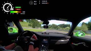 Salzburgring GT3 RS Bestlap  128 am 28072018 mit Pistenclub [upl. by Latton]