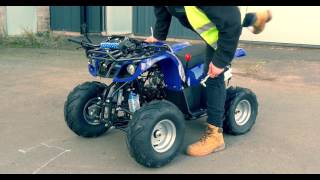 Interceptor 125cc 4 Stroke Quad Bike [upl. by Corb]