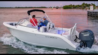 Cobia 220 DC  Evening Cruise [upl. by Ahron]