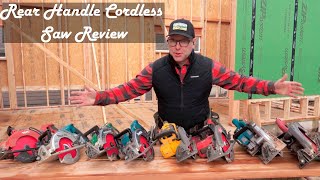 Tool Review Rear Handle Cordless Saws [upl. by Sakmar216]